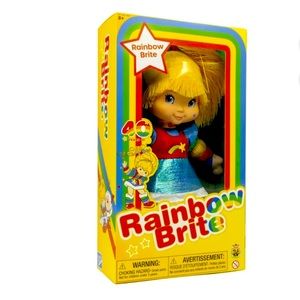 Rainbow Brite Threaded Hair Plush Doll 12” 40 years Anniversary